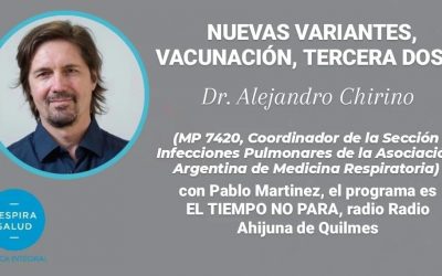 Covid-19. Nuevas variantes, vacunación, tercera dosis